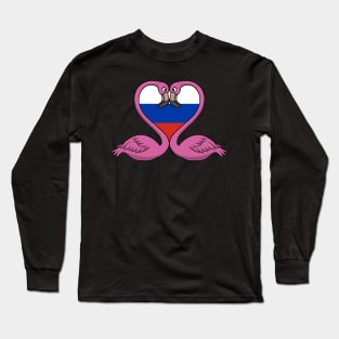 Flamingo Russia Long Sleeve T-Shirt